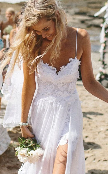semi formal white dress